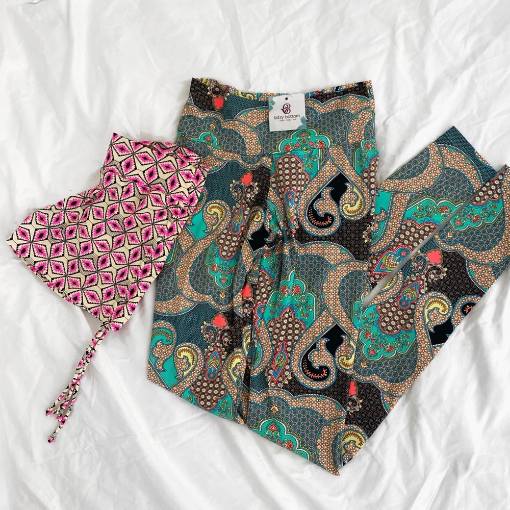 Yoga shorts and leggings bundle